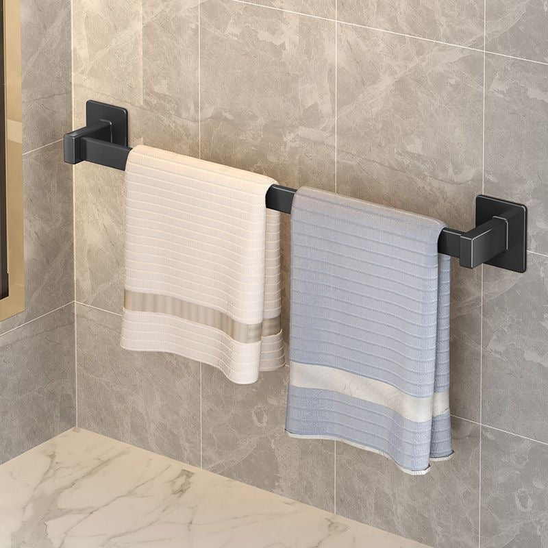 No-Drill Towel Rack – Wall-Mounted Hand Towel & Bath Towel Holder for Bathroom, Shower Room, and Restroom