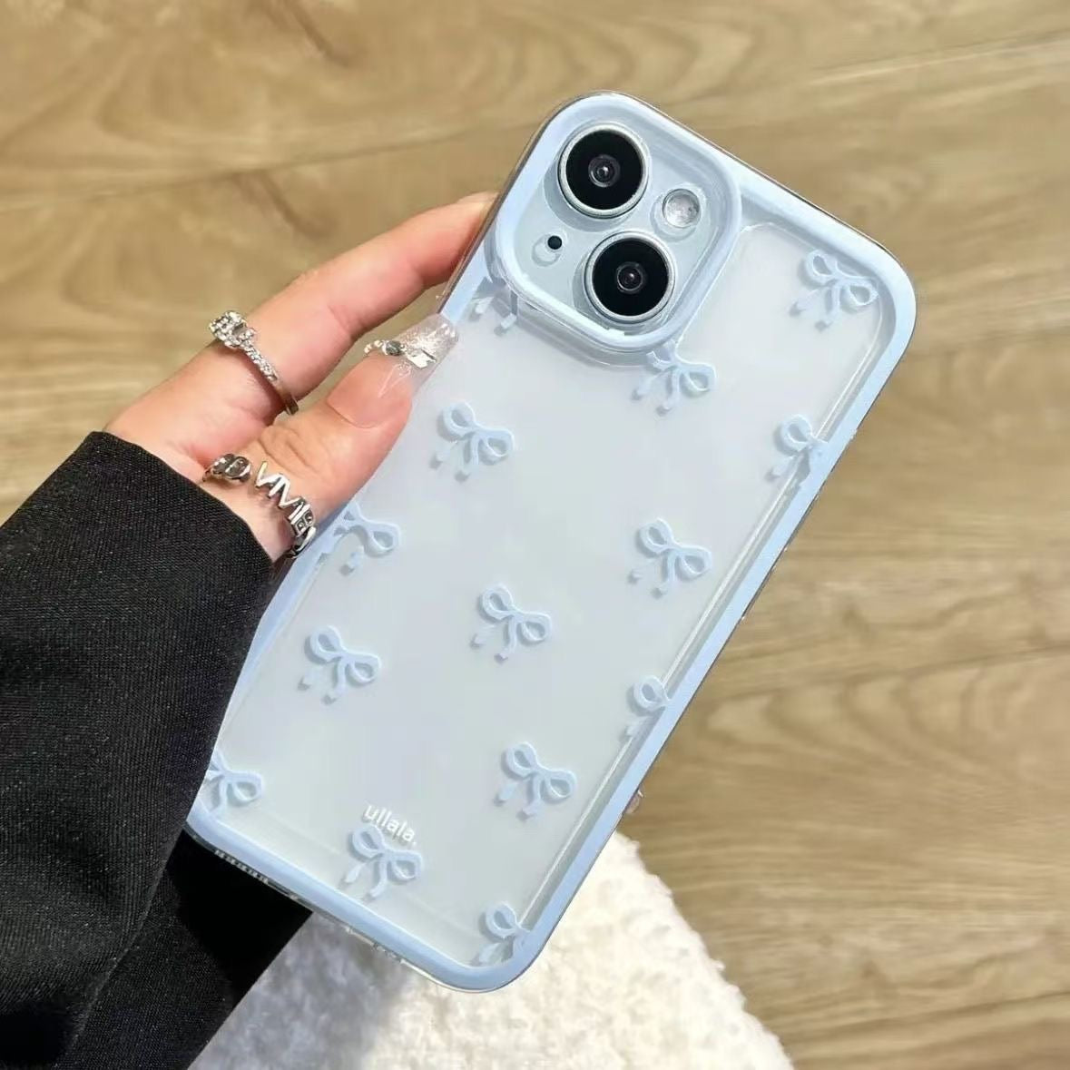 Simple Butterfly Soft Phone Case for iPhone 15/14/13 Pro Max/12 Pro Max/XS/XR/7 Plus – Shockproof Design