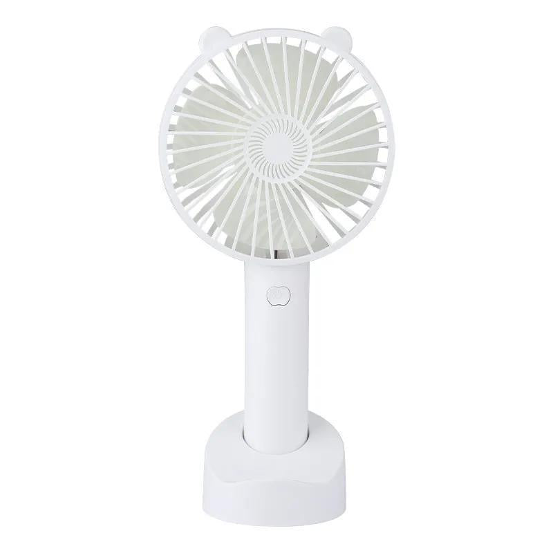 Portable USB Fan – Mini Handheld & Rechargeable Desk Fan for Students, Dorms & Travel