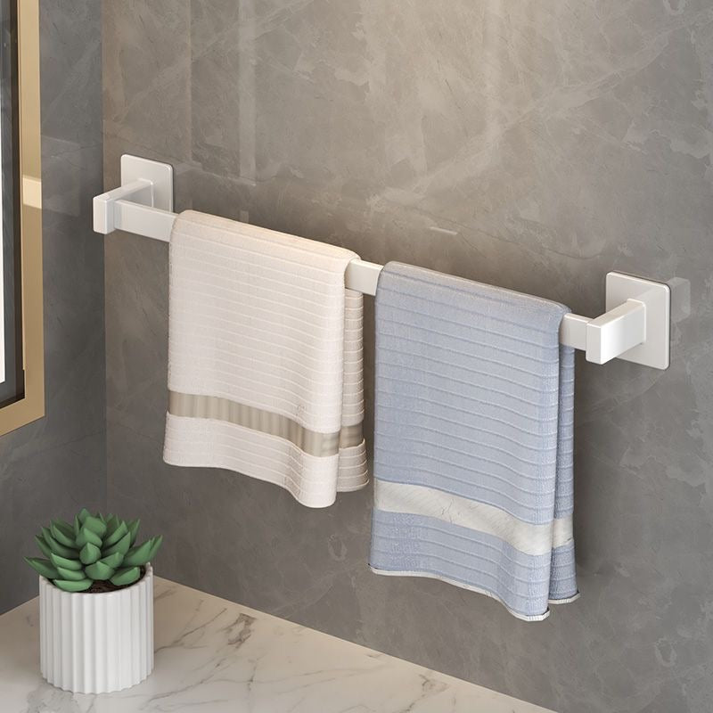 No-Drill Towel Rack – Wall-Mounted Hand Towel & Bath Towel Holder for Bathroom, Shower Room, and Restroom