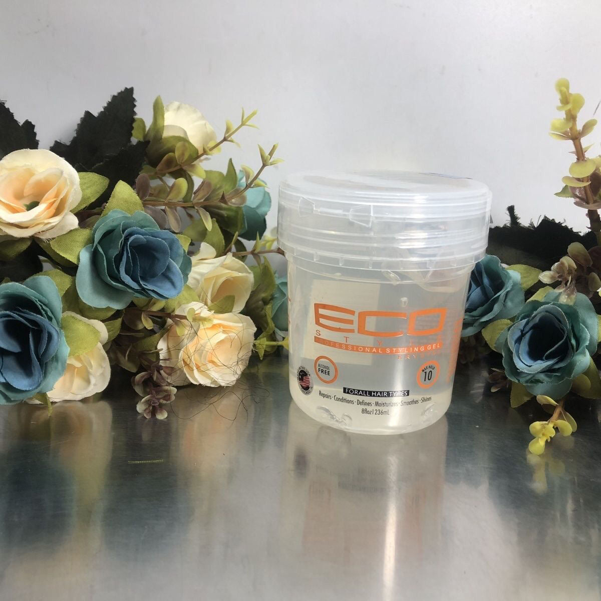 Eco Hair Styler Olive Oil Styling Gel – Strong Hold Hair Gel