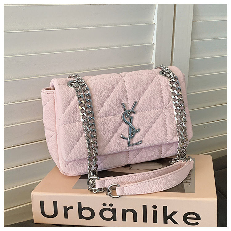 2024 New Luxury Designer-Inspired Bag – Chic Quilted Chain Small Square Bag