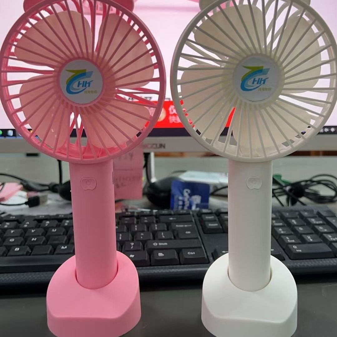 Portable USB Fan – Mini Handheld & Rechargeable Desk Fan for Students, Dorms & Travel