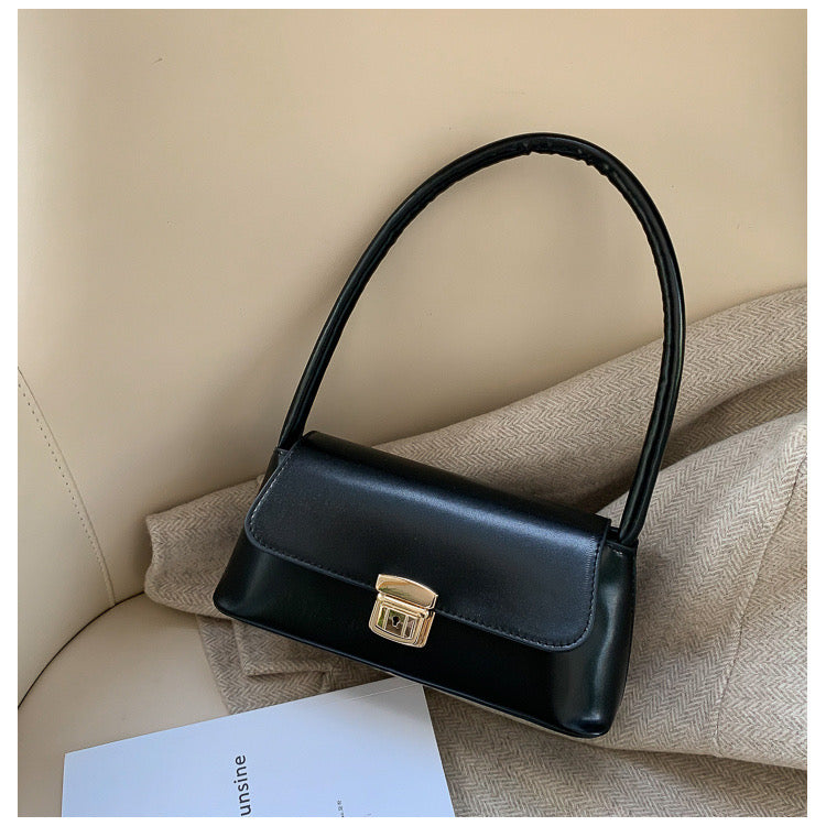 Fashion Baguette Bag – Elegant Small Square Shoulder & Underarm Bag