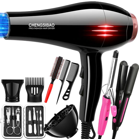 Professional Hair Dryer – High Power, Quiet, Hot & Cold Air Blow Dryer