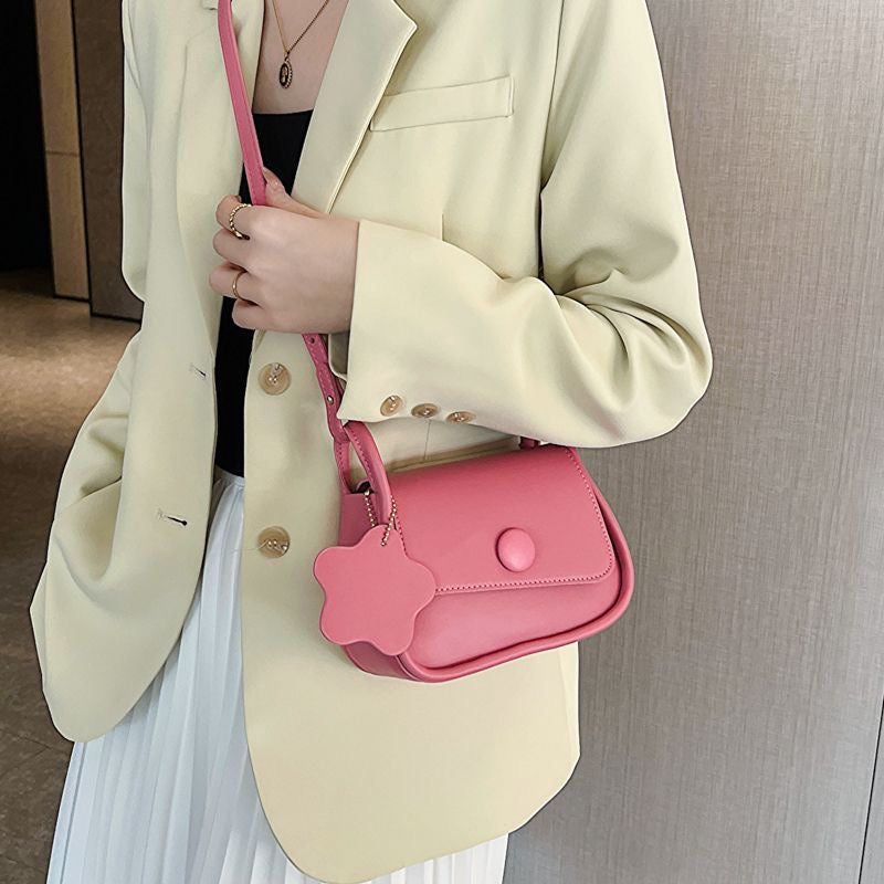 Vintage Small Shoulder Bag for Women – 2024 Summer Fashion Crossbody Square Handbag