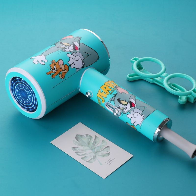 Hair Dryer for Home Use with Negative Ions, Student-Specific, 800W, 500W, or 300W Low Power Models for Dormitory Use