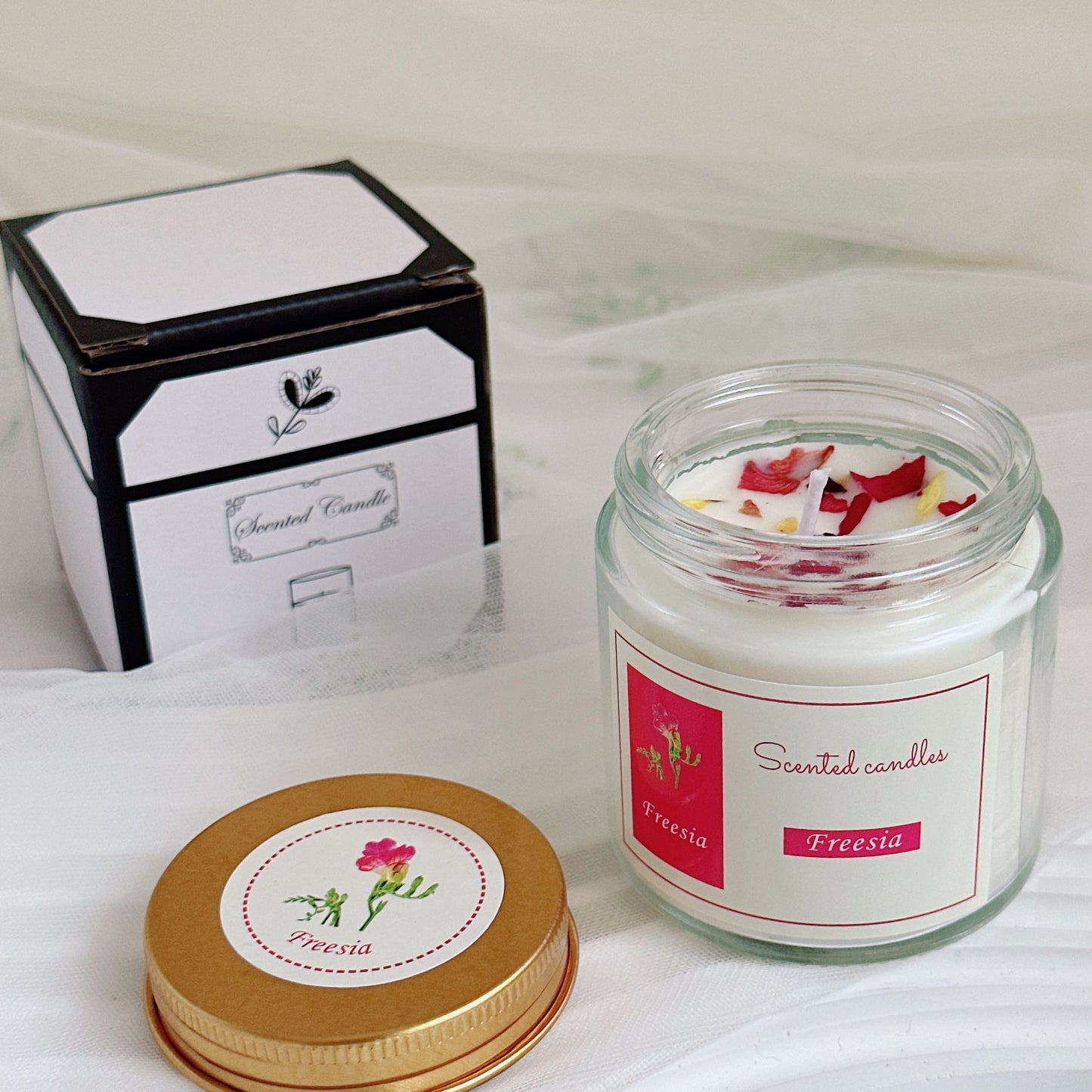 Long-Lasting Aromatherapy Scented Candle for Home, Calming and Sleep Aid, High-End Romantic Bedroom Fragrance Gift