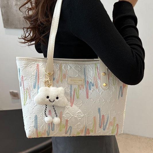 Style Women’s Bag – Versatile Large Shoulder & Tote Fabric Handbag