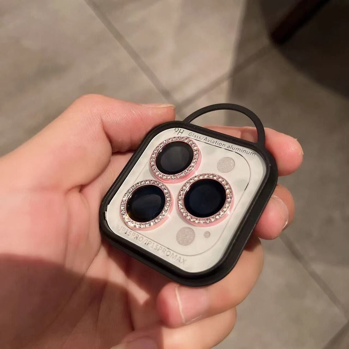 Luxury Diamond Camera Lens Protector for iPhone