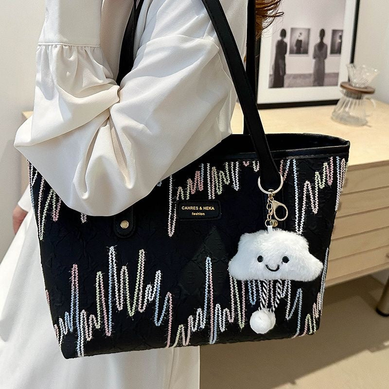 Style Women’s Bag – Versatile Large Shoulder & Tote Fabric Handbag