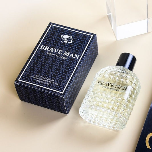 Brave Men’s Perfume Set – Long-Lasting Woody Fragrance, Luxury Gift Box