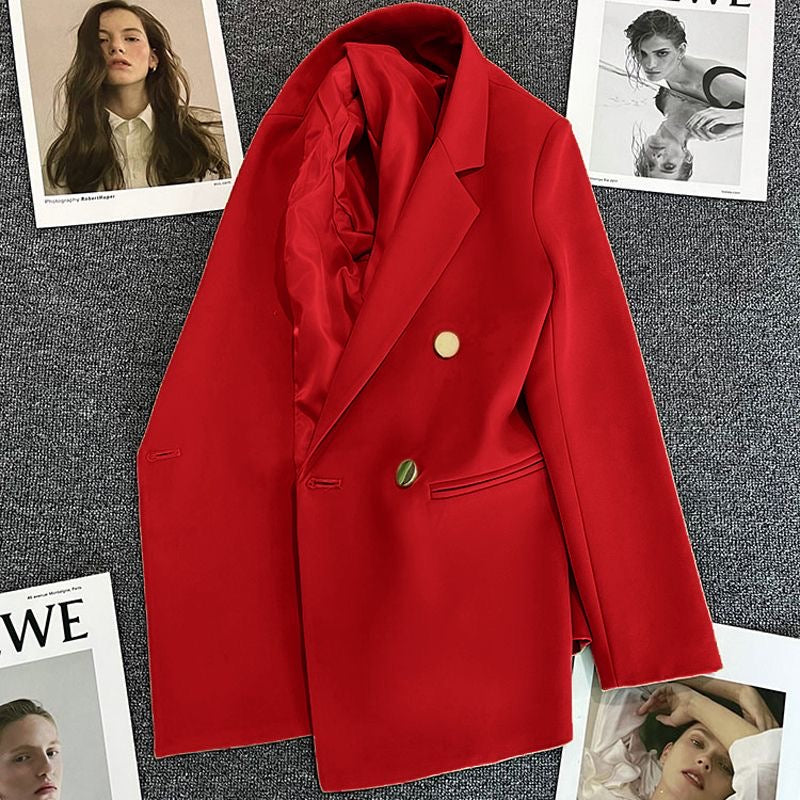 New Style Blazer 2024 Trending Spring and Autumn Premium Jacket, Versatile and Fashionable Minimalist Early Spring Casual Outerwear