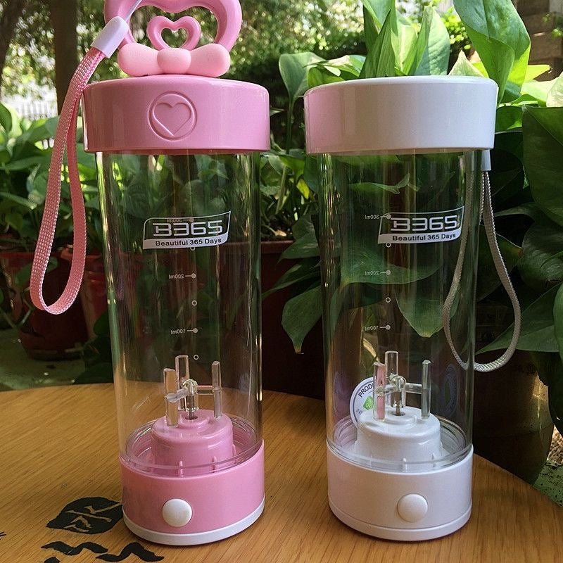 B365 Electric Mixing Cup, Plastic Cup with Battery and Scale, Fitness, Sports Cup with High Aesthetic Appeal, Popular on Social Media