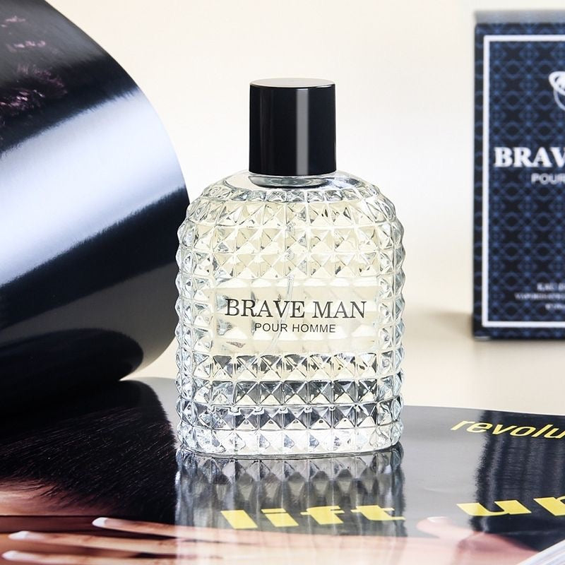 Brave Men’s Perfume Set – Long-Lasting Woody Fragrance, Luxury Gift Box