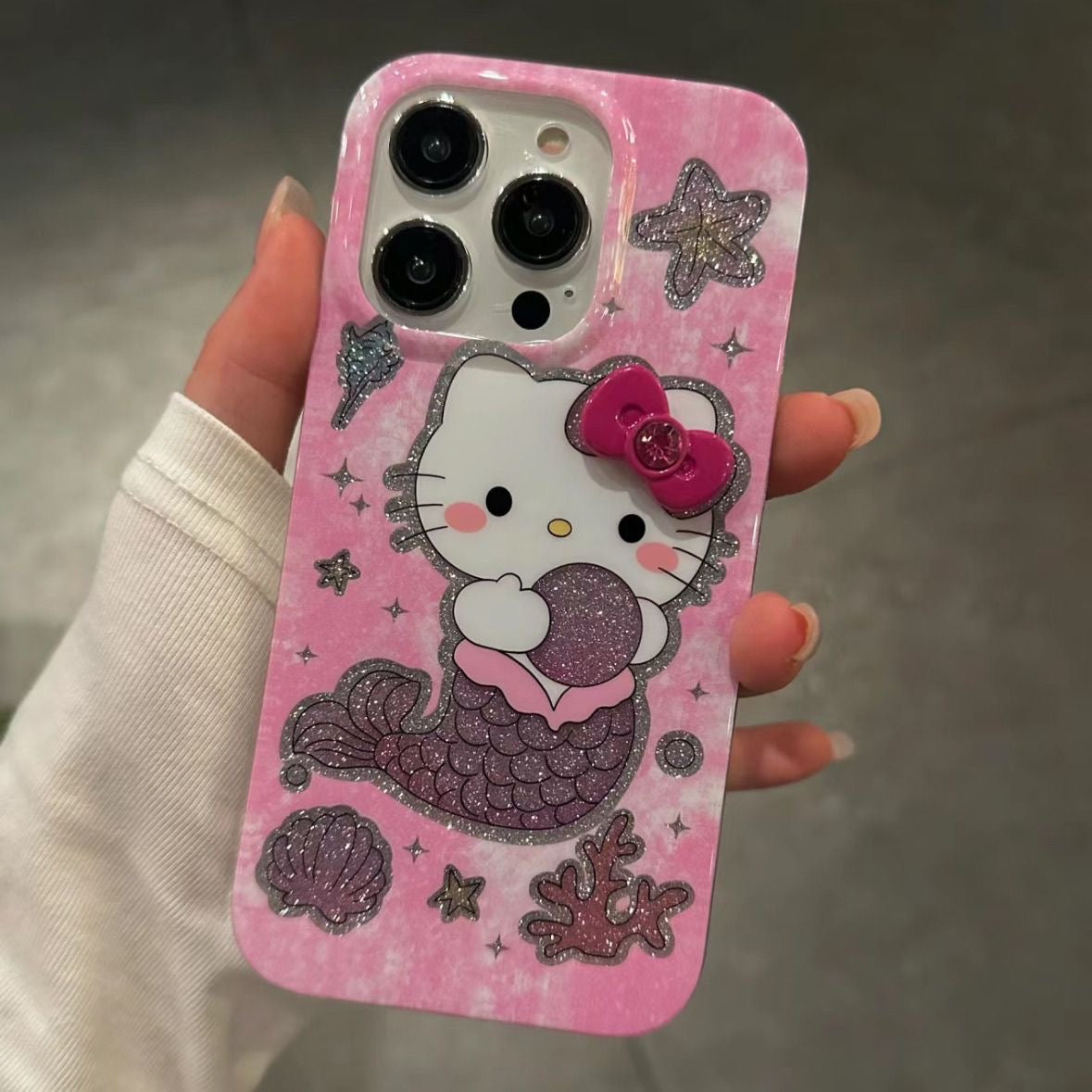 Mermaid Hello Kitty Phone Case for iPhone