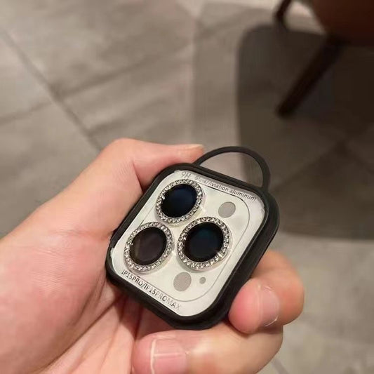 Luxury Diamond Camera Lens Protector for iPhone
