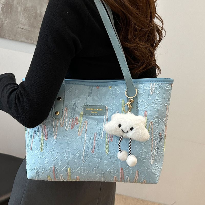 Style Women’s Bag – Versatile Large Shoulder & Tote Fabric Handbag