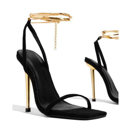 Women’s Stiletto High Heel Sandals – 2023 Spring New Lace-Up Design