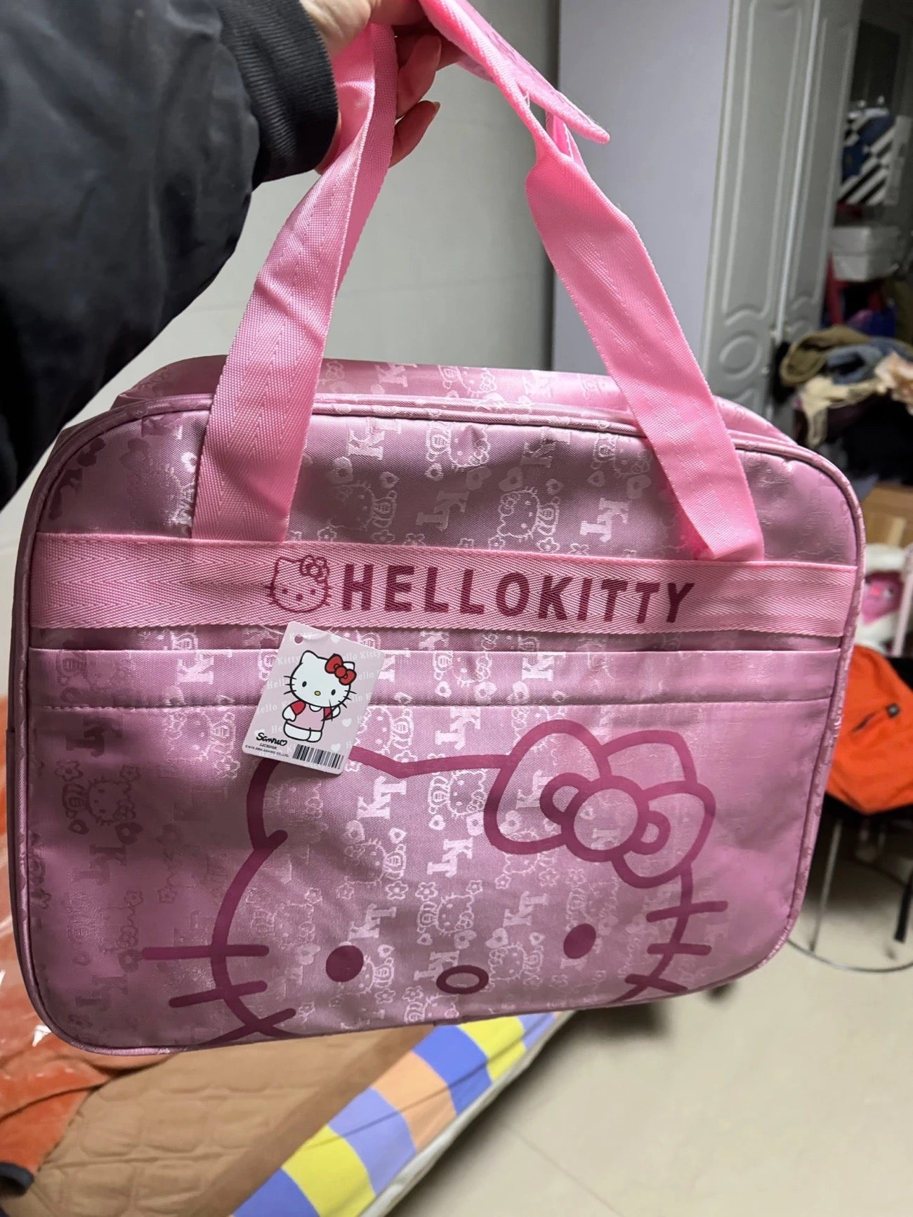 Cute KT Cat Crossbody Travel Bag - Maternity & Short Trip Bag