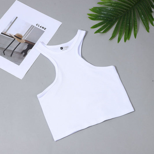 Hot-Selling Yoga Ribbed Tank Top – Quick-Dry Racerback Sports Bra