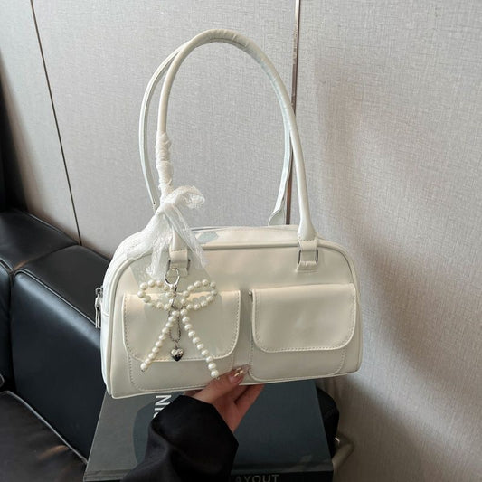 2025 Korean-Style Niche Underarm Tote – Fashionable Large-Capacity Women’s Commuter Bag