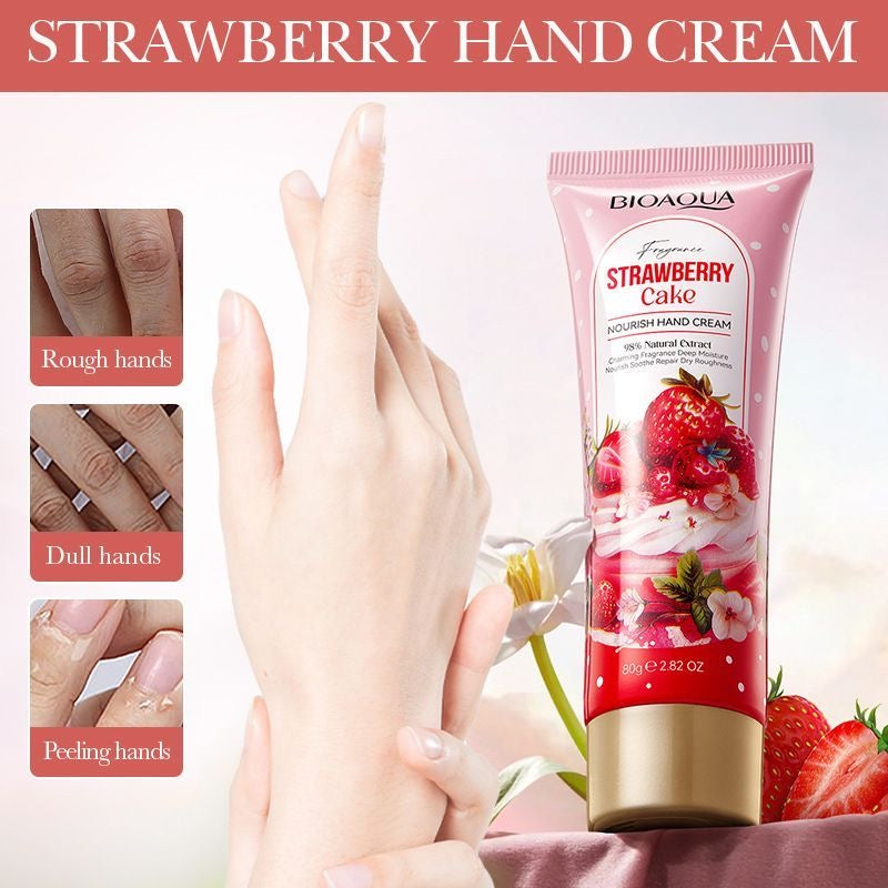 ADOER Strawberry Cake Nourishing Hand Cream